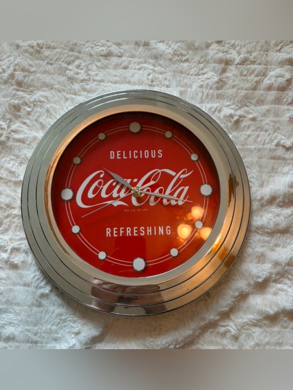 Vintage Retro Coca-Cola Clock 🔥